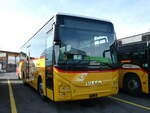(246'312) - PostAuto Wallis - PID 11'912 - Iveco am 18. Februar 2023 in Kerzers, Interbus