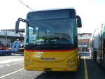 (246'315) - PostAuto Wallis - PID 11'915 - Iveco am 18. Februar 2023 in Kerzers, Interbus
