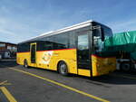 (246'316) - PostAuto Wallis - PID 11'915 - Iveco am 18. Februar 2023 in Kerzers, Interbus