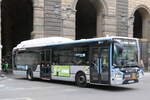 RATP Paris - Iveco Urbanway 12 Hybrid am 19. Juli 2023 in Paris (Aufnahme: Martin Beyer)