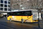 Brig/908340/284166---postauto-wallis---vs (284'166) - PostAuto Wallis - VS 34'202/PID 11'848 - Iveco (ex Zerzuben, Visp-Eyholz Nr 60) am 15. Januar 2026 beim Bahnhof Brig