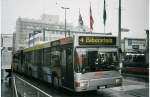 MAN/271332/072907---aar-busbahn-aarau-- (072'907) - AAR bus+bahn, Aarau - Nr. 154/AG 18'254 - MAN am 2. Dezember 2004 beim Bahnhof Aarau