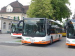 (172'568) - Regiobus, Gossau - Nr. 24/SG 88'221 - MAN am 27. Juni 2016 beim Bahnhof Gossau