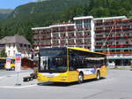 MAN/569200/182361---avg-grindelwald---nr (182'361) - AVG Grindelwald - Nr. 16/BE 28'821 - MAN am 30. Juli 2017 beim Bahnhof Grindelwald