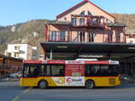 (203'055) - PostAuto Bern - BE 614'040 - MAN/Gppel (ex AVG Meiringen Nr. 72) am 23. Mrz 2019 in Meiringen, Postautostation