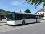 MAN/664505/206826---interbus-yverdon---nr (206'826) - Interbus, Yverdon - Nr. 60/VD 501'684 - MAN (ex transN, La Chaux-de-Fonds Nr. 205; ex TN Neuchtel Nr. 205) am 24. Juni 2019 beim Bahnhof Moudon
