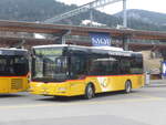 (215'133) - PostAuto Bern - BE 535'079 - MAN/Gppel (ex Nr. 217; ex RBS Worblaufen Nr. 217) am 14. Mrz 2020 beim Bahnhof Gstaad