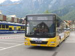 (216'302) - Grindelwaldbus, Grindelwald - Nr. 15/BE 525'871 - MAN am 21. April 2020 beim Bahnhof Wilderswil