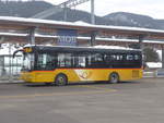 MAN/727166/223442---postauto-bern---be (223'442) - PostAuto Bern - BE 422'461 - MAN/Gppel (ex AVG Meiringen Nr. 61) am 7. Februar 2021 beim Bahnhof Gstaad