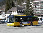 (232'833) - Grindelwaldbus, Grindelwald - Nr. 16/BE 28'821 - MAN am 13. Februar 2022 beim Bahnhof Grindelwald