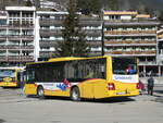 (232'836) - Grindelwaldbus, Grindelwald - Nr. 20/BE 349'361 - MAN/Gppel am 13. Februar 2022 beim Bahnhof Grindelwald