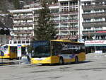 (232'839) - Grindelwaldbus, Grindelwald - Nr. 20/BE 349'361 - MAN/Gppel am 13. Februar 2022 beim Bahnhof Grindelwald