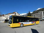 (233'252) - Grindelwaldbus, Grindelwald - Nr. 15/BE 525'871 - MAN am 27. Februar 2022 beim Bahnhof Grindelwald