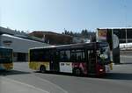 (233'768) - PostAuto Graubnden - Nr. 5/GR 99'347 - MAN/Gppel (ex Stuppan, Flims) am 11. Mrz 2022 in Flims, Bergbahnen