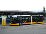 (245'345) - PostAuto Zentralschweiz - Nr. 7/OW 10'040/PID 11'414 - MAN am 25. Januar 2023 beim Bahnhof Sarnen