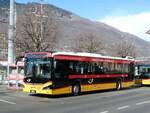 (245'807) - AutoPostale Ticino - TI 278'958/PID 11'797 - MAN am 4. Februar 2023 beim Bahnhof Giubiasco