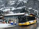 (246'266) - Grindelwaldbus, Grindelwald - Nr. 12/BE 356'085 - MAN am 17. Februar 2023 in Grindelwald, Steinacher