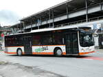 (249'137) - Regiobus, Gossau - Nr. 26/SG 7319 - MAN am 25. April 2023 beim Bahnhof Herisau