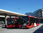 MAN/827146/255569---chur-bus-chur-- (255'569) - Chur Bus, Chur - Nr. 5/GR 97'505 - MAN am 26. September 2023 beim Bahnhof Chur