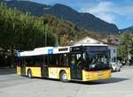 (256'471) - PostAuto Zentralschweiz - Nr. 502/OW 10'002/PID 10'266 - MAN (ex Nr. 5; ex Dillier, Sarnen Nr. 5) am 28. Oktober 2023 beim Bahnhof Sarnen
