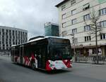 Delemont/768039/232671---carpostal-ouest---ju (232'671) - CarPostal Ouest - JU 43'871 - Mercedes am 6. Februar 2022 beim Bahnhof Del�mont