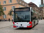 (254'299) - DB Regio Bus Mitte, Mainz - MZ-DB 2342 - Mercedes am 29. August 2023 in Speyer, Dom/Stadthaus