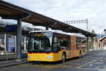 Gstaad/911124/285152---postauto-bern---be (285'152) - PostAuto Bern - BE 707'944/PID 12'071 - Mercedes (ex K�bli, Gstaad) am 1. M�rz 2026 beim Bahnhof Gstaad