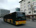 Delemont/768033/232665---carpostal-ouest---ju (232'665) - CarPostal Ouest - JU 61'876 - Mercedes (ex Nr. 16) am 6. Februar 2022 beim Bahnhof Del�mont