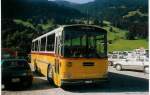 (018'817) - ZVB Zug - Nr. 41/ZG 3391 - Saurer/R&J (ex P 24'354) am 31. August 1997 in Erlenbach, Talstation Stockhornbahn