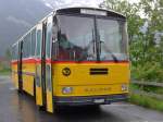 (161'051) - AVG Meiringen - Nr. 74/BE 607'481 - Saurer/R&J (ex PostAuto Berner Oberland; ex P 24'357) am 25. Mai 2015 beim Bahnhof Grindelwald