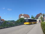 Solaris/705045/218330---postauto-nordschweiz---bl (218'330) - PostAuto Nordschweiz - BL 205'703 - Solaris am 4. Juli 2020 in Gelterkinden, Bahnhofstrasse