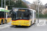 Stans/909349/284601---postauto-zentralschweiz---nr (284'601) - PostAuto Zentralschweiz - Nr. 505/NW 5017/PID 10'252 - Solaris (ex Nr. 55; ex Thepra, Stans Nr. 25) am 3. Februar 2026 beim Bahnhof Stans  
