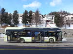 (178'404) - Aus Schweden: Keolis, Gteborg - Nr. 2036/GR 174'508 - Volvo am 9. Februar 2017 beim Bahnhof St. Moritz (Einsatz Chrisma)