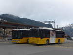 Volvo/693644/215123---kuebli-gstaad---be (215'123) - Kbli, Gstaad - BE 403'014 - Volvo am 14. Mrz 2020 beim Bahnhof Gstaad