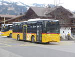 Volvo/693657/215136---kuebli-gstaad---be (215'136) - Kbli, Gstaad - BE 403'014 - Volvo am 14. Mrz 2020 beim Bahnhof Gstaad