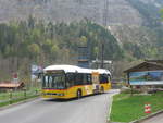 Volvo/697806/216317---postauto-bern---be (216'317) - PostAuto Bern - BE 610'543 - Volvo am 21. April 2020 in Stechelberg, Schilthornbahn