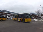 Volvo/727165/223441---kuebli-gstaad---be (223'441) - Kbli, Gstaad - BE 403'014 - Volvo am 7. Februar 2021 beim Bahnhof Gstaad