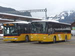 Volvo/727172/223448---kuebli-gstaad---be (223'448) - Kbli, Gstaad - BE 308'737 - Volvo am 7. Februar 2021 beim Bahnhof Gstaad