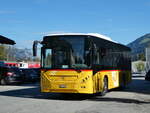 Volvo/756098/229276---fontana-ilanz---nr (229'276) - Fontana, Ilanz - Nr. 2/GR 31'629 - Volvo am 15. Oktober 2021 beim Bahnhof Ilanz