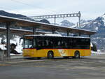 (232'260) - Kbli, Gstaad - BE 308'737 - Volvo am 22. Januar 2022 beim Bahnhof Gstaad