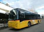 (232'553) - CarPostal Ouest - NE 70'534 - Volvo am 30. Januar 2022 in Kerzers, Interbus