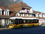 (232'896) - PostAuto Bern - BE 610'544 - Volvo am 13. Februar 2022 beim Bahnhof Interlaken Ost