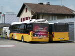 Volvo/775648/235407---postauto-ostschweiz---tg (235'407) - PostAuto Ostschweiz - TG 176'637 - Volvo am 7. Mai 2022 in Frauenfeld, Garage