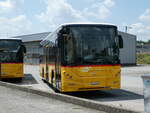 Volvo/777496/236318---autopostale-muggio---ti (236'318) - Autopostale, Muggio - TI 208'995 - Volvo am 26. Mai 2022 in Balerna, Garage