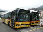 (243'438) - MOB Montreux - Nr. 23/VS 206'172 - Volvo (ex TPC Aigle Nr. CP22) am 3. Dezember 2022 in Monthey, Garage TPC