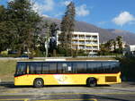 (245'897) - AutoPostale Ticino - TI 106'951/PID 4987 - Volvo (ex Autopostale, Tesserete; ex Autopostale, Mendrisio) am 7. Februar 2023 beim Bahnhof Locarno