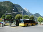 (252'599) - Kbli, Gstaad - BE 308'737/PID 11'458 - Volvo am 11. Juli 2023 beim Bahnhof Saanen