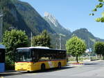 (252'606) - Kbli, Gstaad - BE 308'737/PID 11'458 - Volvo am 11. Juli 2023 beim Bahnhof Saanen