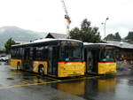 (254'258) - Kbli, Gstaad - BE 235'726/PID 10'535 - Volvo am 26. August 2023 beim Bahnhof Gstaad