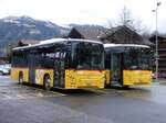 (260'596) - Kbli, Gstaad - BE 235'726/PID 10'535 - Volvo am 21. Mrz 2024 beim Bahnhof Gstaad
